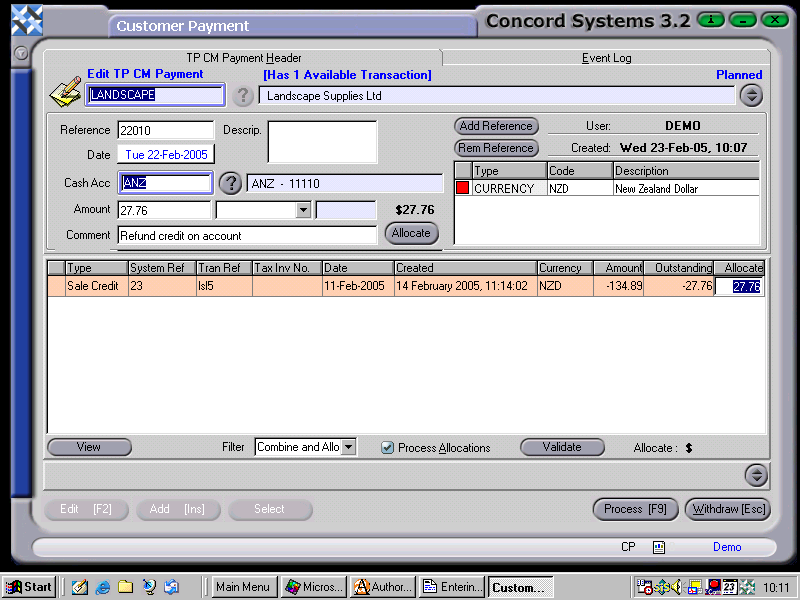 CS Screenshot - linked