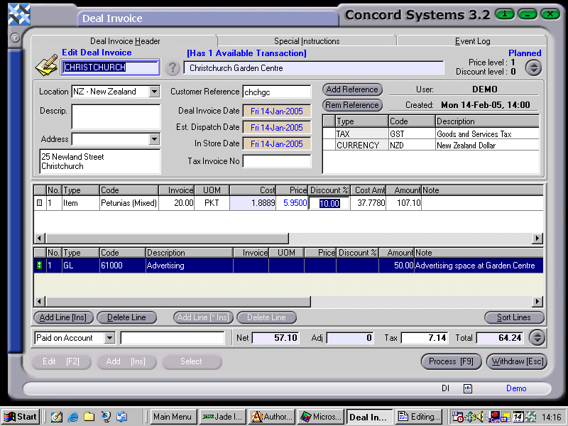 CS Screenshot - linked