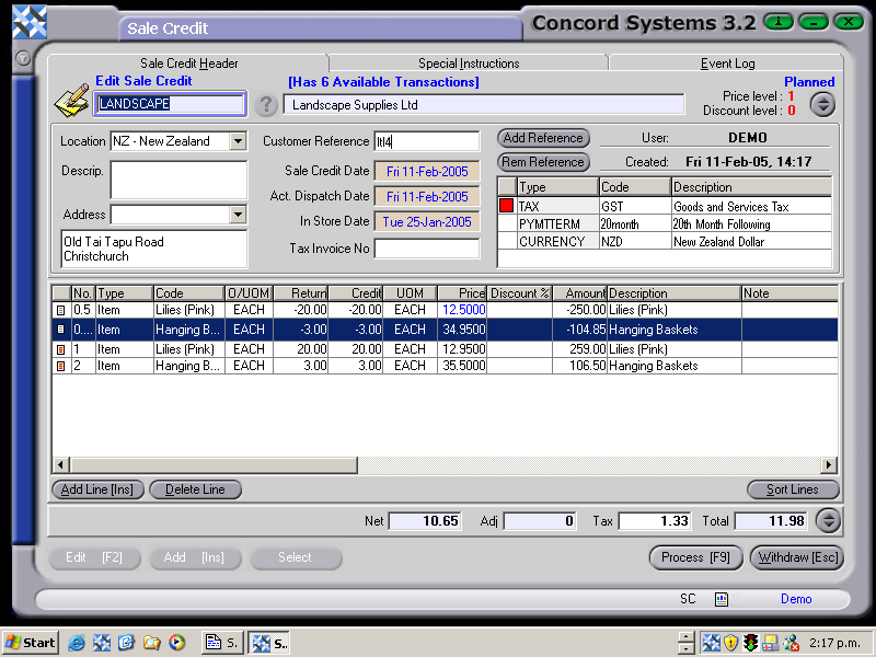 CS Screenshot - linked