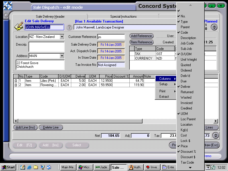 CS Screenshot - linked