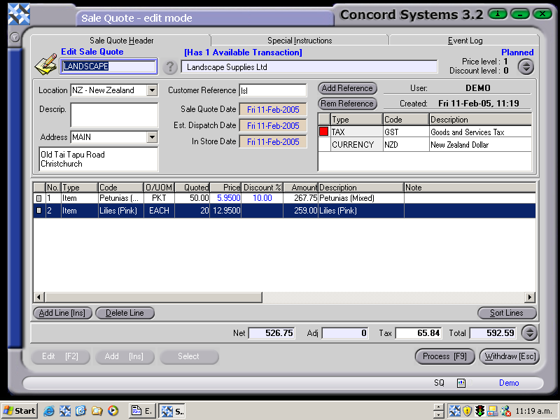 CS Screenshot - linked